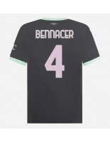 AC Milan Ismael Bennacer #4 Kolmaspaita 2024-25 Lyhythihainen